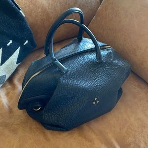 Jerome Dreyfuss Textured Leather Satchel